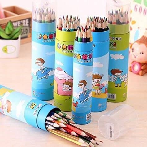 12 pencil color box
