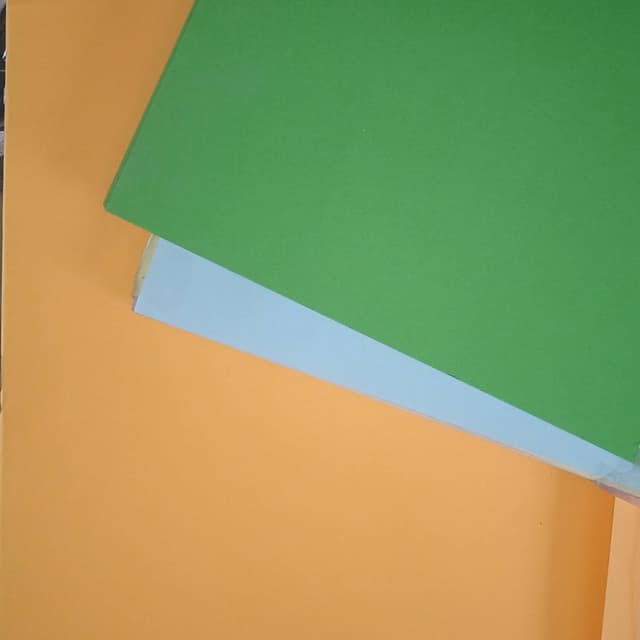 Multi colors A4 size paper
