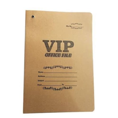 VIP File cover