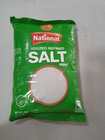 National iodized salt