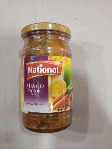 National mix pickle 320g