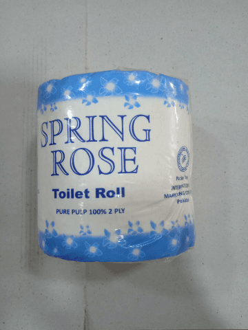 Spring toilet Tissue roll