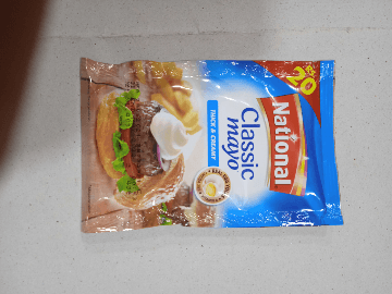 National classic mayo sachet