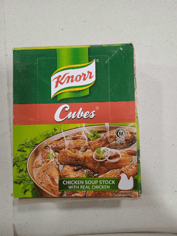 knorr chicken cubes 2pcs