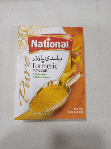 National turmeric powder 100g