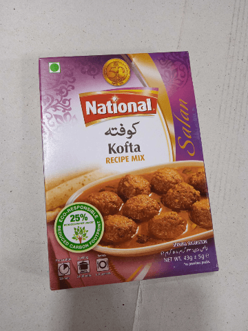 National Kofta mix 43g