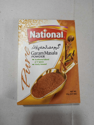 National Garam masala 25g