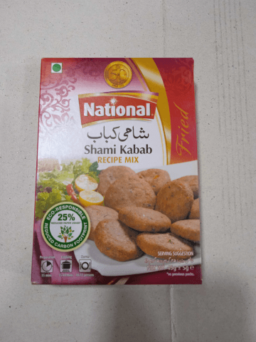 National Shami kabab 45g