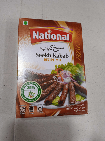National seekh kabab mix 46g
