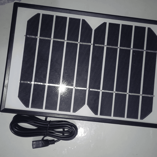 charger Solar plate
