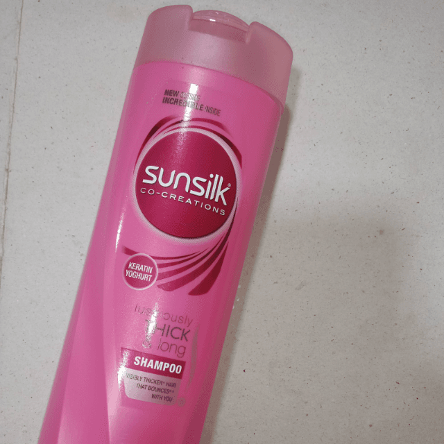 Sunsilk shampoo 380ml pink