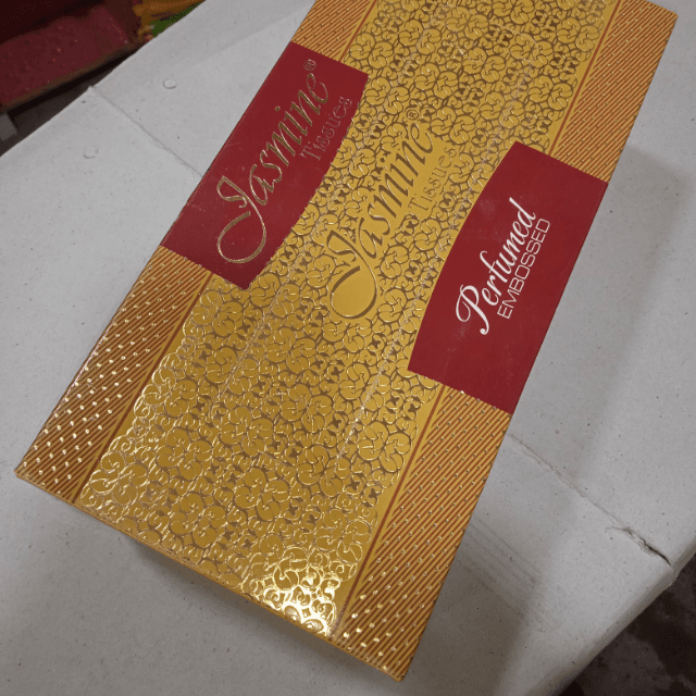 Jasmine perfumed tissue box 200sheets