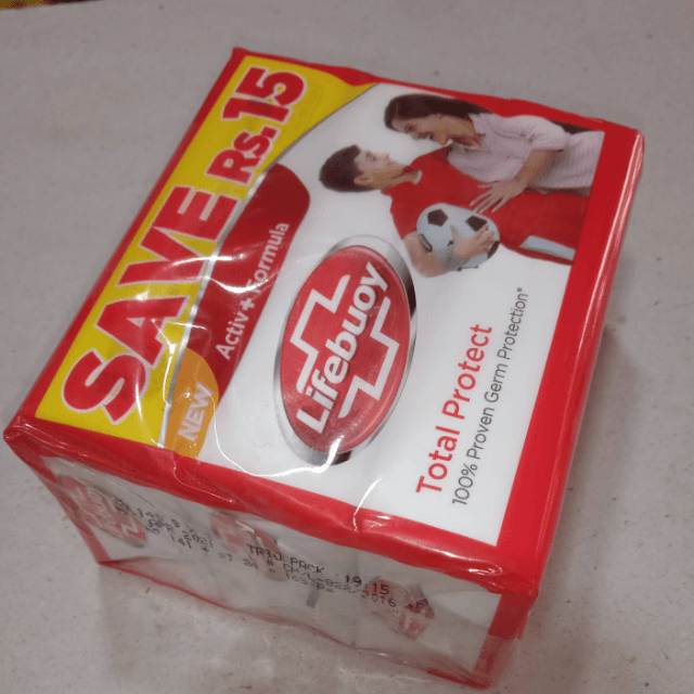 Lifebuoy soap 3 in 1