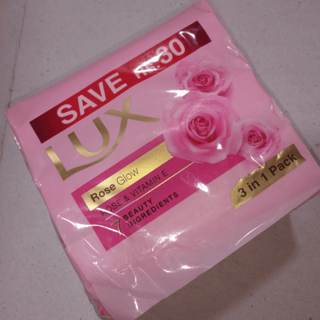 Lux soap 3 in 1