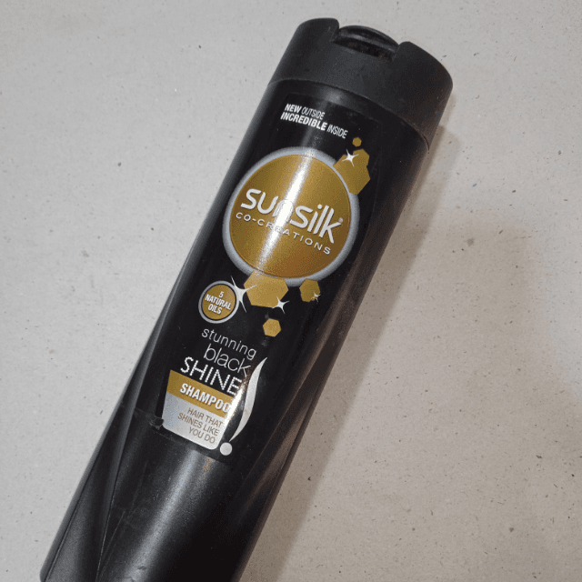 Sunsilk shampoo black 185 ml