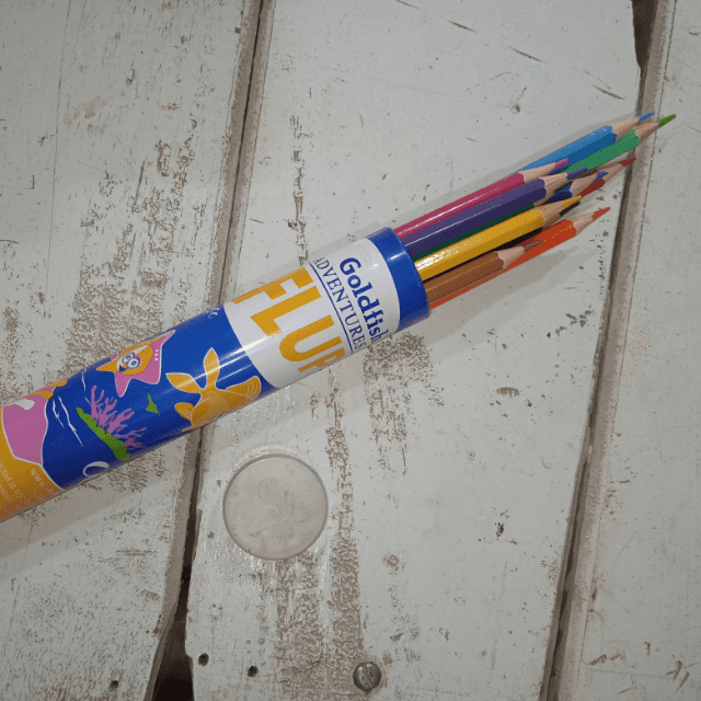 Goldfish pencil colors 12 steel