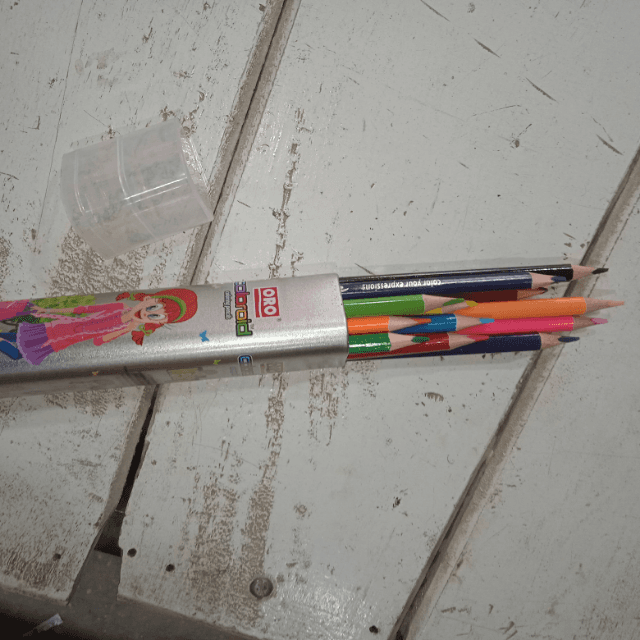 Oro pencil colors 12 steel